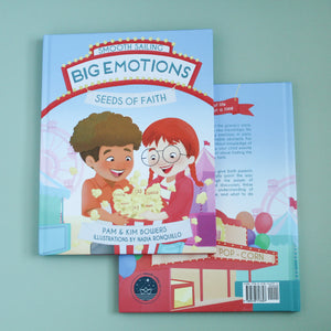 Front and back covers of Big Emotions, Seeds of Faith